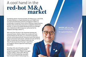 Congratulatory note from partners & clients in the Straits Times on Mr Wayne Lee winning the EYA Entrepreneur of the Year 2022